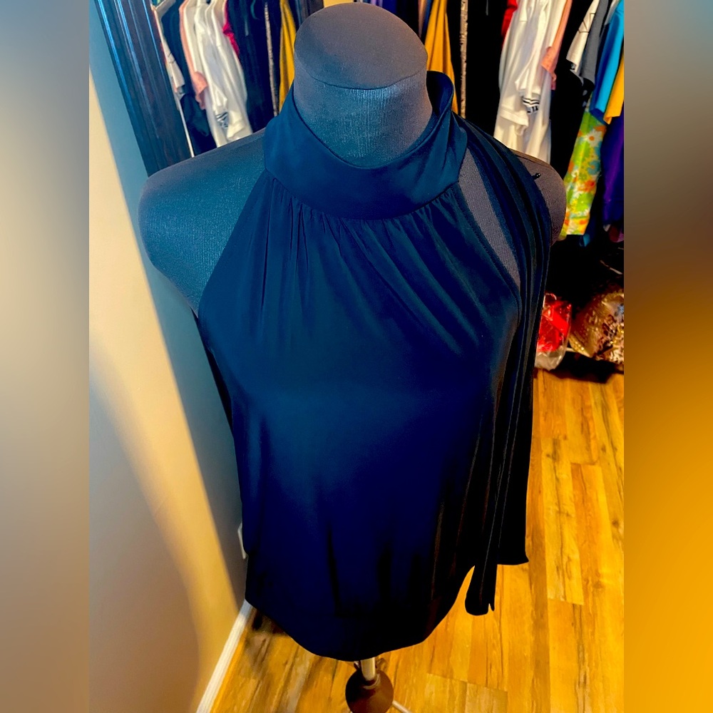 🎬INC SzL Black Sleeveless Top🖤